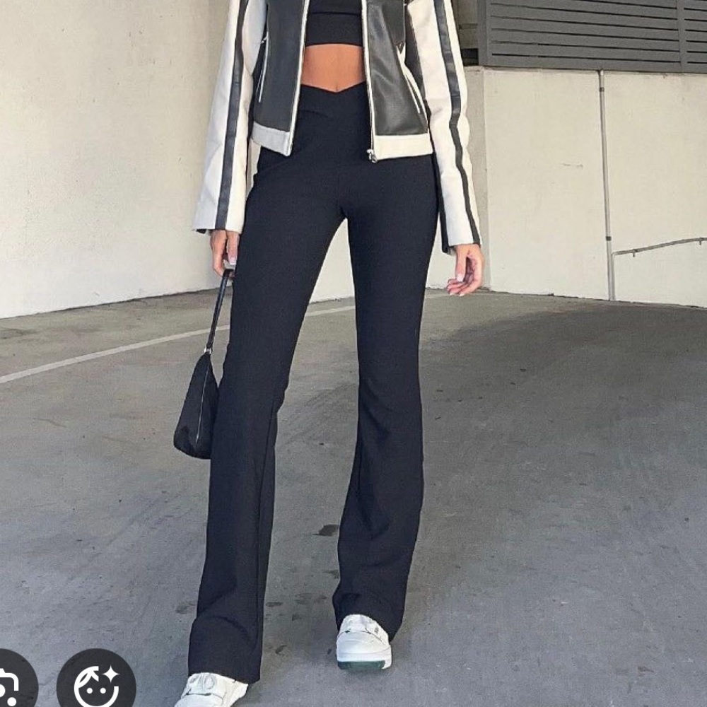 White Fox Every Day and Night Flare Pants